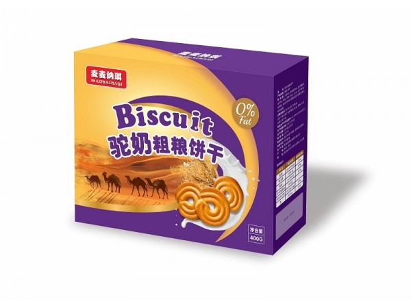 盒裝400g駝奶餅干代加工貼牌