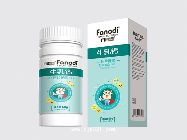 牛乳鈣壓片糖果