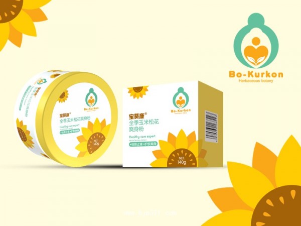全季玉米松花爽身粉
