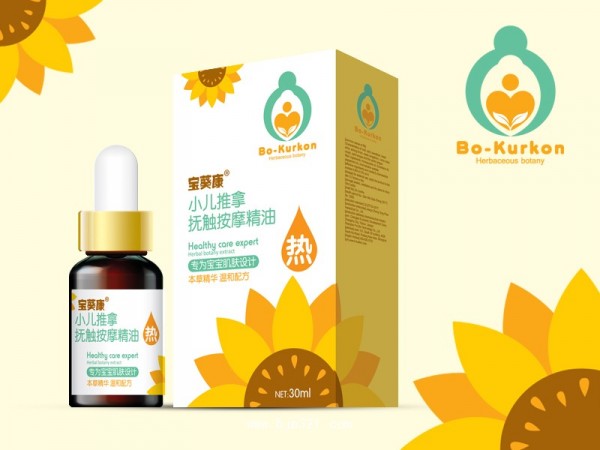 小兒推拿按摩精油（熱）