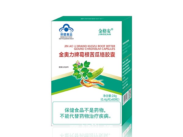 葛根苦瓜鉻膠囊-單盒