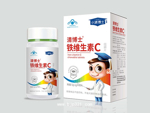 鐵維生素C咀嚼片