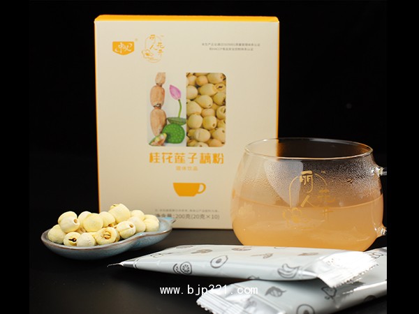 桂花蓮子藕粉   粉劑代加工  保健品代加工  營養(yǎng)代餐粉