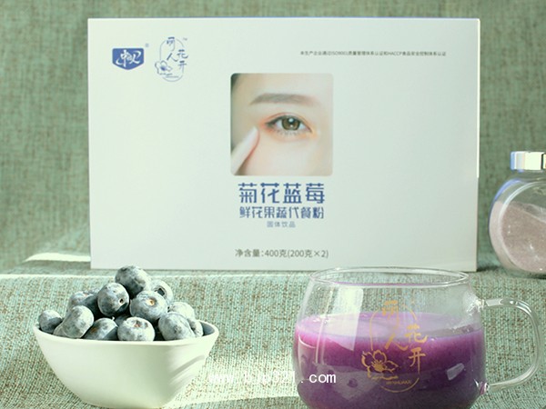 菊花藍莓鮮花果蔬代餐粉  蛋白粉 固體飲品 營養(yǎng)代餐粉