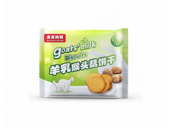 羊奶猴頭菇餅干無蔗糖 代餐飽腹餅干