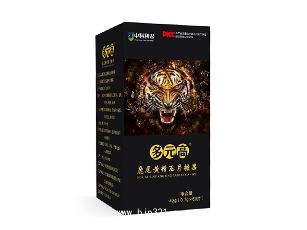 多元高魯尾黃精壓片糖果