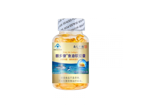 南仁樂鋪 頤多康魚油軟膠囊 100粒 1g/粒*100