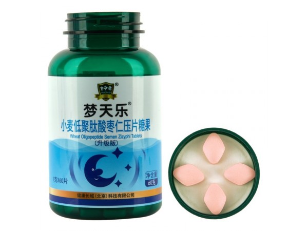 夢天樂 小麥低聚肽酸棗仁壓片糖果