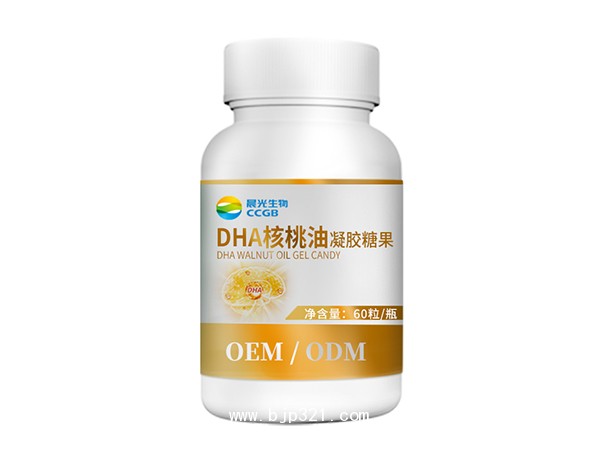 DHA核桃油凝膠糖果