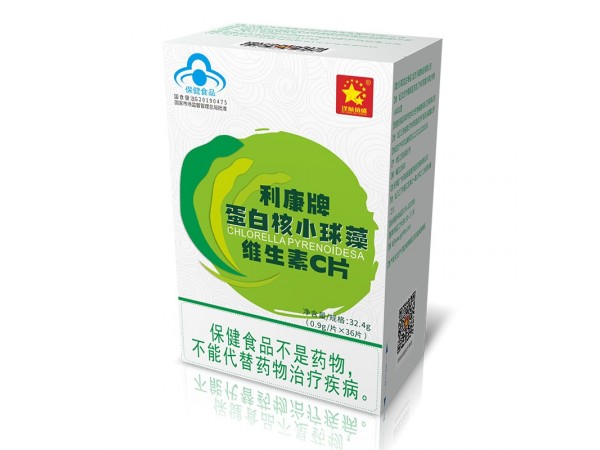 蛋白核小球藻維生素C片