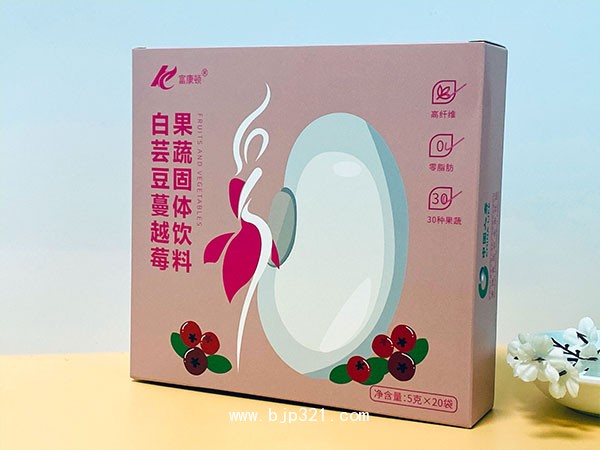白蕓豆蔓越莓果蔬固體飲料