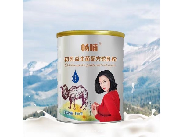 暢哺駱駝奶粉駝奶粉初乳益生菌駝奶粉加盟OEM