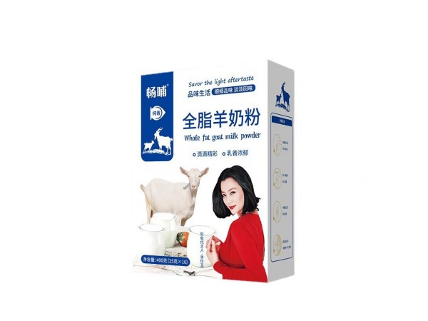 暢哺中老年全脂羊奶粉400g克新疆奶源