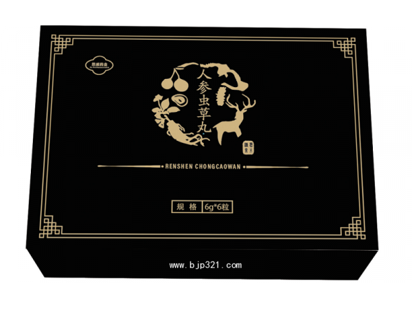 人參蟲草丸 6gx6丸/盒