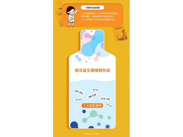 南瓜益生菌植物飲品定制代加工