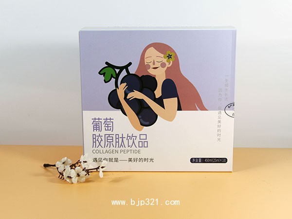 葡萄膠原肽飲品私域