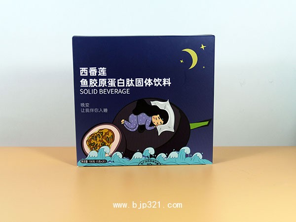 西番蓮魚膠原蛋白肽固體飲料貼牌定制