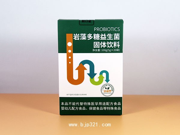 巖藻多糖益生菌固體飲料