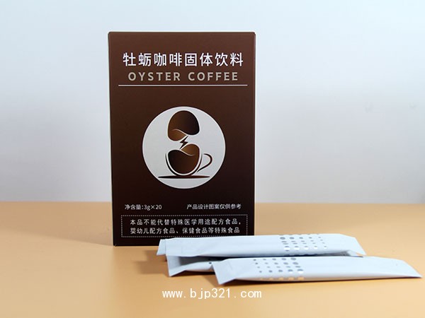 牡蠣咖啡固體飲料私域小程序抖音快手自媒體炒作電銷爆款招商