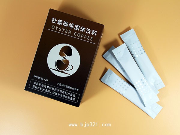 牡蠣咖啡固體飲料私域小程序抖音快手自媒體炒作電銷爆款招商