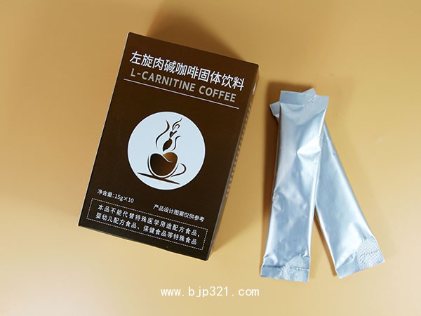 左旋肉堿咖啡固體飲料私域小程序