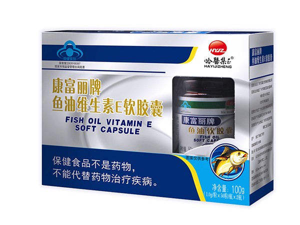 哈醫(yī)集正康富麗牌魚油維生素E軟膠囊