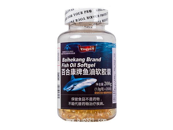 百合康牌魚油軟膠囊200粒