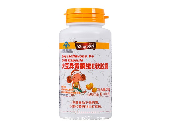 大豆異黃酮維E軟膠囊