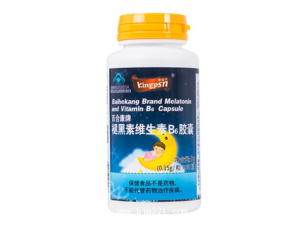 褪黑素維生素B6膠囊