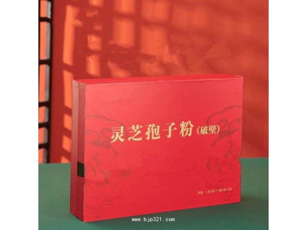 靈芝孢子粉破壁加工  正規(guī)小藍(lán)帽