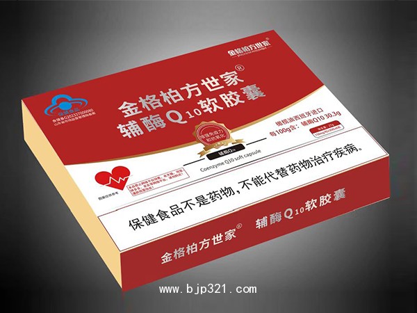 金格柏方世家輔酶Q10軟膠囊-禮盒