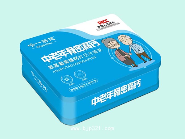 氨基葡萄糖鈣片-中老年骨密高鈣