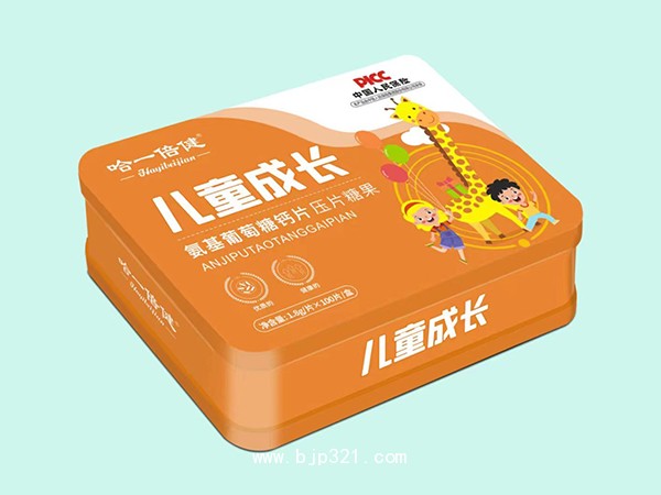 兒童成長氨基葡萄糖鈣片壓片糖果