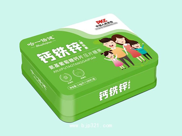 鈣鐵鋅氨基葡萄糖鈣片壓片糖果