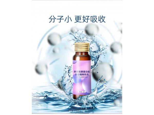定制燕窩膠原蛋白肽藍(lán)莓植物飲品貼牌廠 飲料OEM代加工