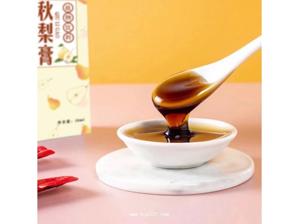 秋梨膏定制古法熬制兒童老人滋補(bǔ)膏滋oem貼牌 枇杷秋梨膏代加工