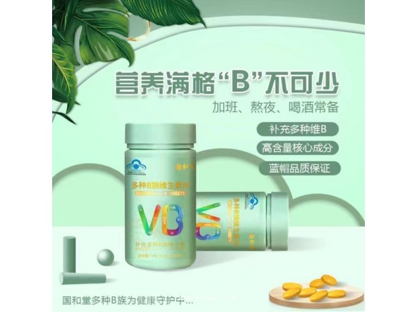 多種B族維生素片（藍帽）