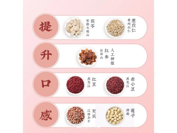 紅豆薏苡仁紅參液態(tài)飲