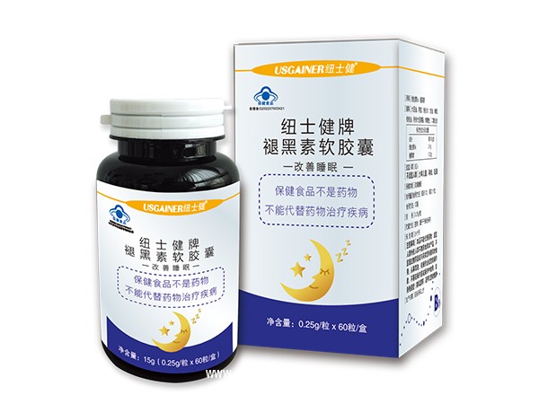 紐士健牌褪黑素軟膠囊