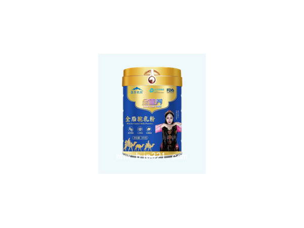 新疆疆軍牧駝全脂駝奶粉代加工