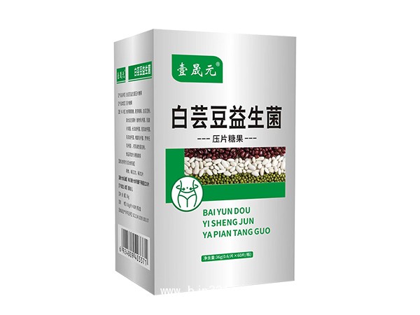 白蕓豆益生菌壓片糖果