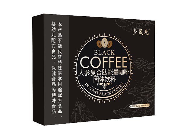 人參復合肽能量咖啡 固體飲料