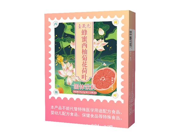 三圣寶牌蜂蜜西柚荷葉 固體飲料