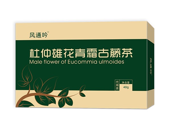 杜仲雄花青霜古藤茶