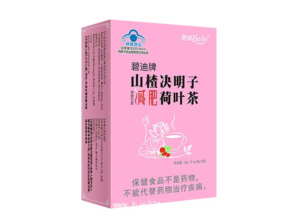 碧迪牌山楂決明子荷葉茶-15袋