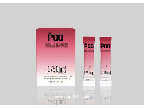 PQQ紅參血紅蛋白肽飲