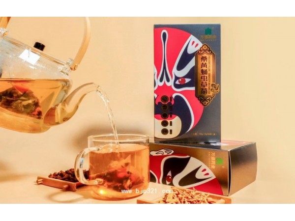 桑黃蛹蟲草茶