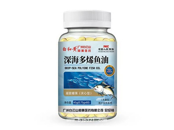 深海多烯魚油凝膠糖果（夾心型）