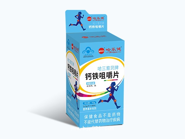 鈣鐵咀嚼片45g