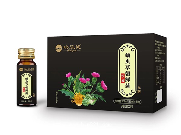 蛹蟲草朝鮮薊飲液